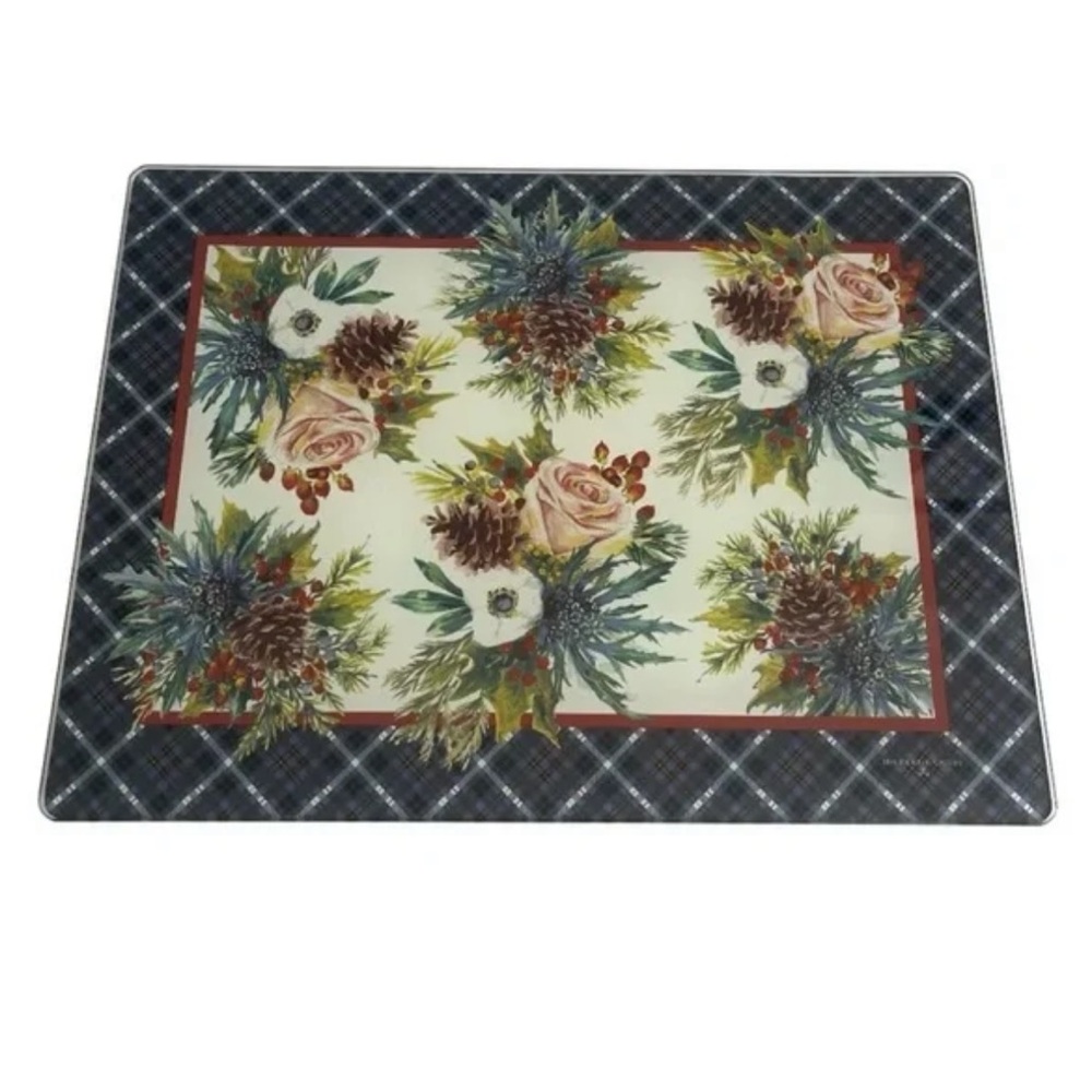 Mackenzie-Childs Highbanks Cutting Board 8”x10” NWT